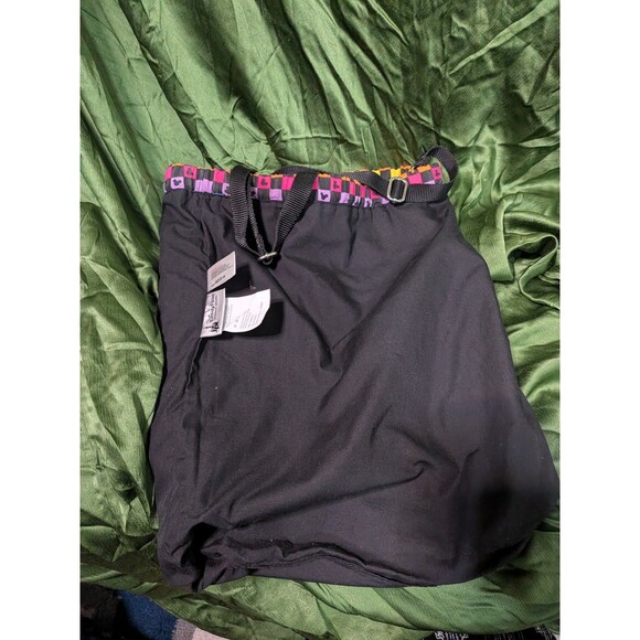 Disney Parks Exclusive Rainbow Checks Cinch Sack Backpack EUC Disney World - Picture 5 of 6